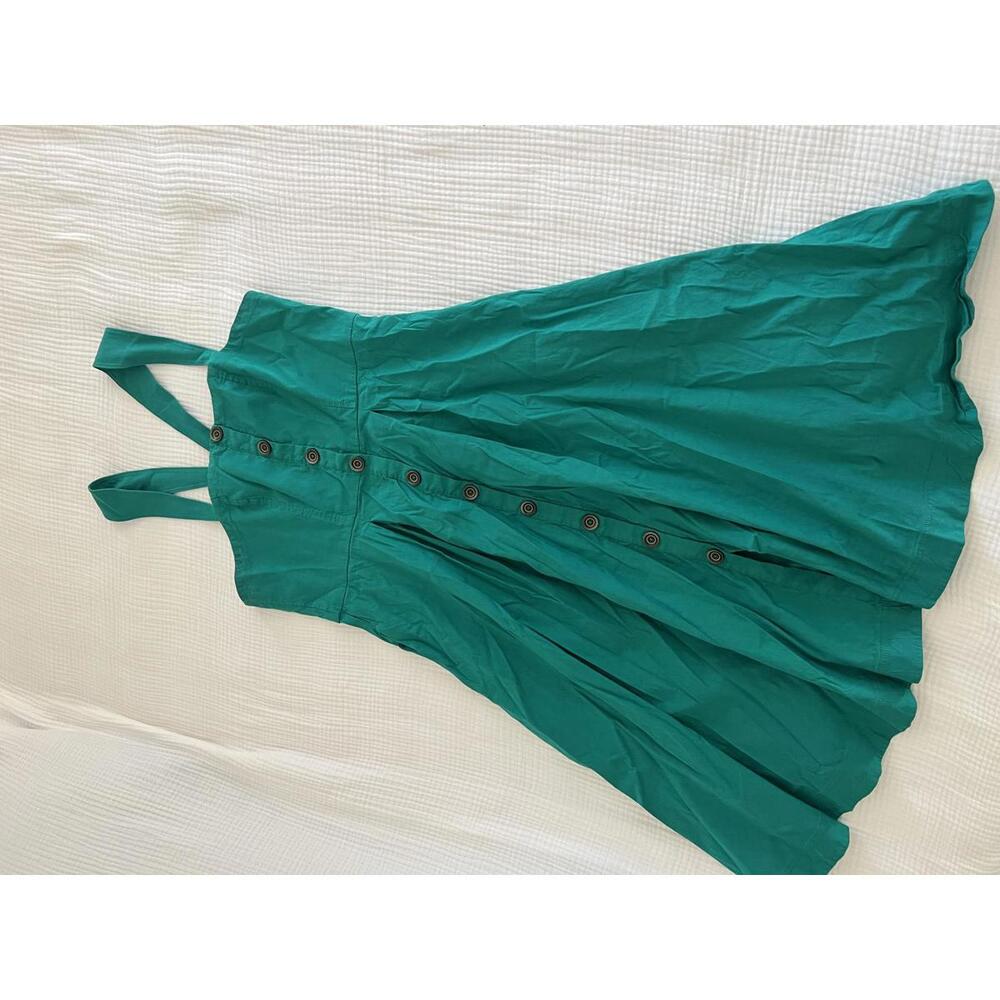 Anthropologie x Maeve - Midi Dress with Button Front and Wide Straps, Size 20W - Picture 3 of 10